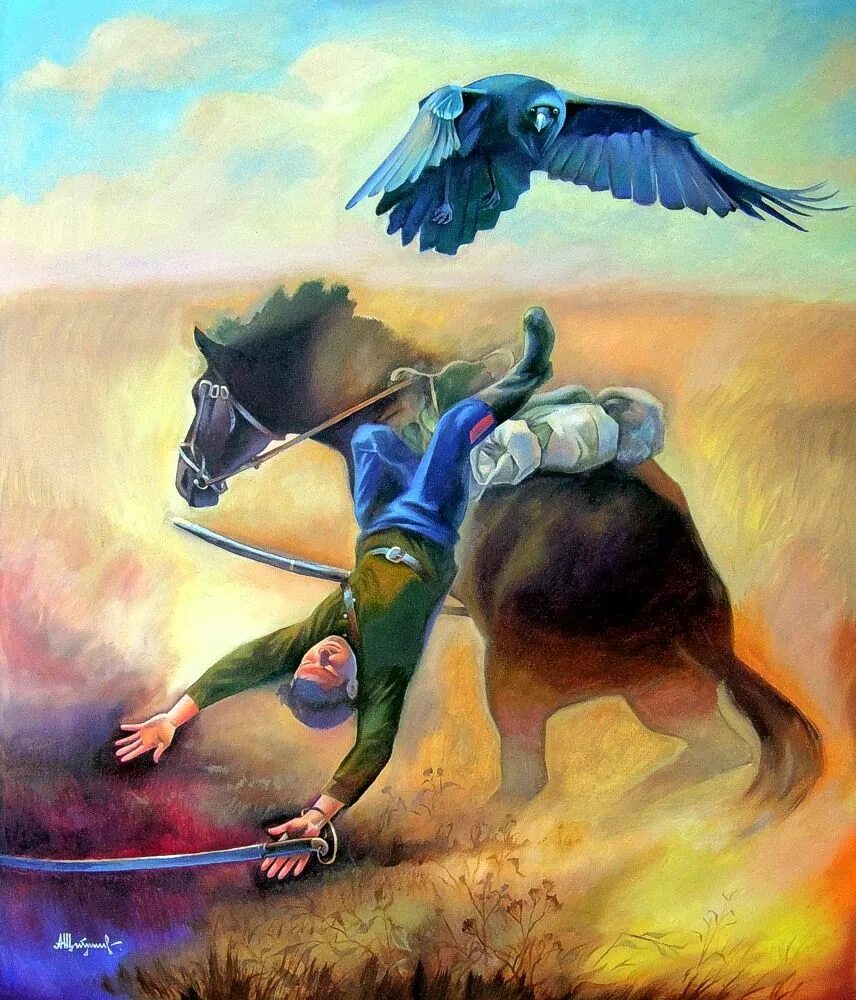 Студия "два товарища". Видеоклип № 27. Казаки ворон. Черный ворон казачий хор. Чёрный ворон казачья песня.