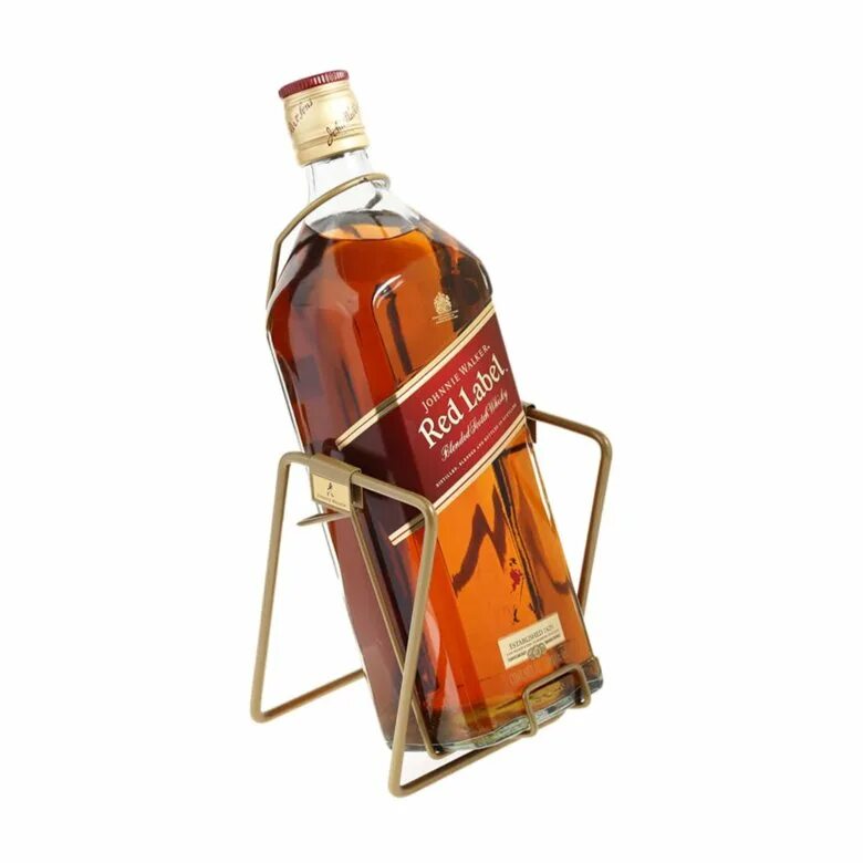 Бутылка виски на подставке. Johnnie Walker Red Label. Red Label 10л. Виски "Red Label", 3 л. Виски "Джонни Уокер Рэд лейбл" шотландский купаж. Бут алк.40%.