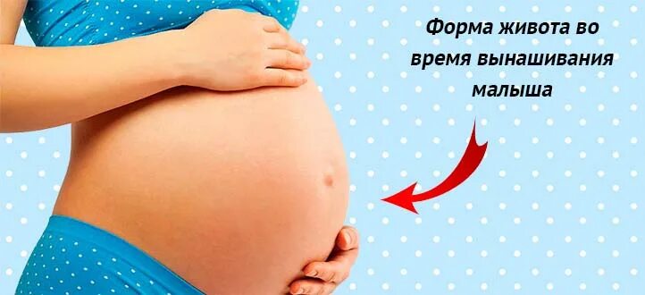 Как по животу определить девочку