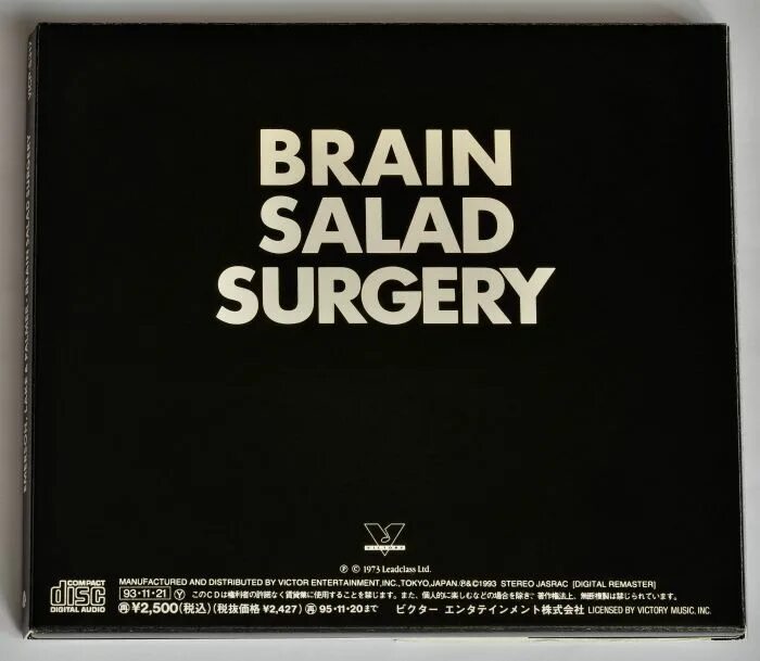 Brain 91. Brain Salad Surgery Emerson, Lake & Palmer. Emerson Lake Palmer Brain Salad Surgery 1973. Emerson Brain Salad Surgery. Brain Salad Surgery (1973).