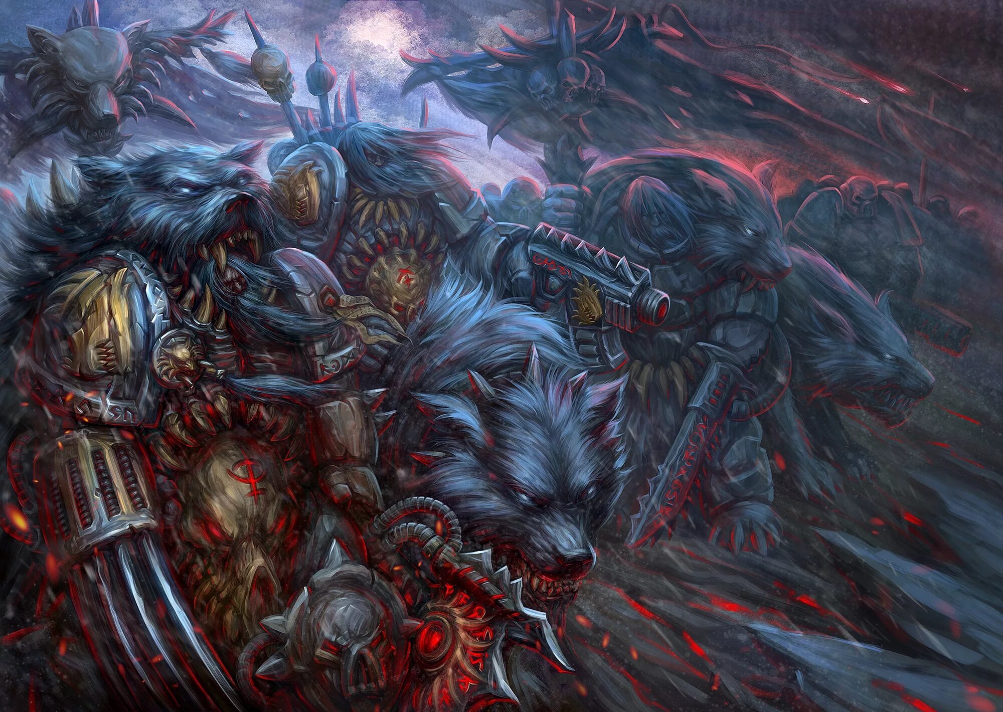 вархаммер волки. вархаммер волки. вархаммер 40000 космические волки. вархаммер 40000 космические волки. вархаммер 40к космические волки.