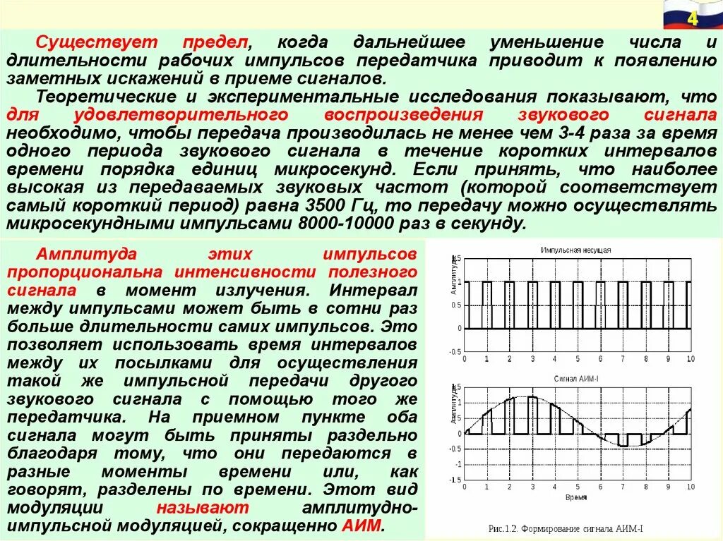 Характеристики модуляций. Импульсная модуляция сигналов. Сигналы с импульсной и цифровой модуляцией. Внешняя импульсная модуляция выходного сигнала. Частотно импульсная модуляция.