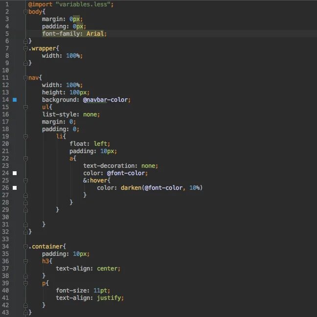 Import variables. Переменные в less. Список переменных в less. Margin 0 padding 0 CSS. Как создать переменную в less.