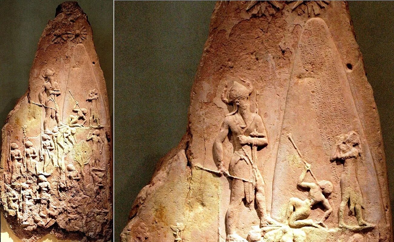 Победа царя. Стела нарамсина. стелла царя аккада нарамсина. стела нарам-суэна. победная стела царя нарамсина.