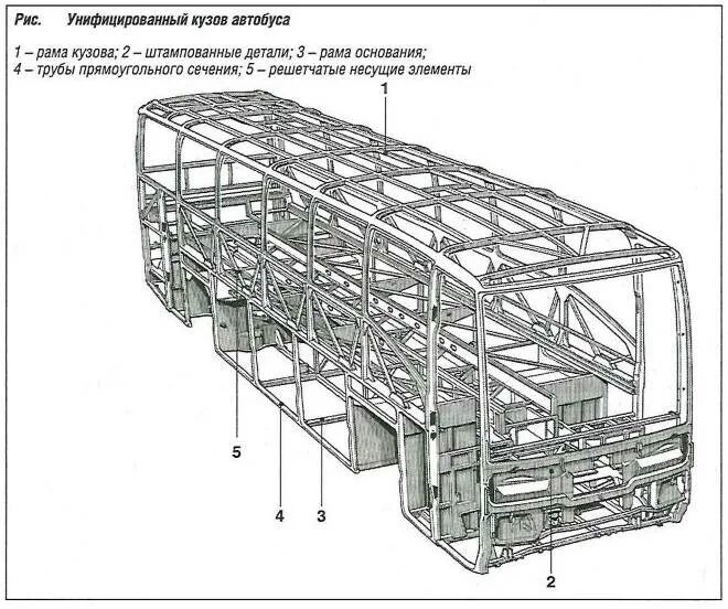 Типы кузовов автобусов