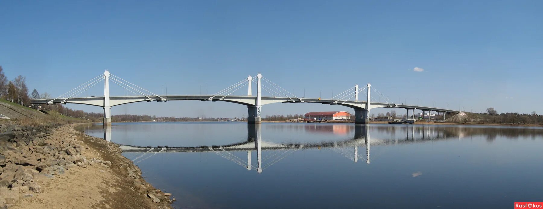 Кимры, мост мост через реку Волга. Улица Набережная Фадеева. Информация о достоп