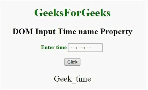 Input props