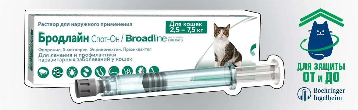 Прививка от блох. Бродлайн капли для кошек. бродлайн спот он для собак. инъекции от блох для кошек. бродлайн спот-он для кошек.