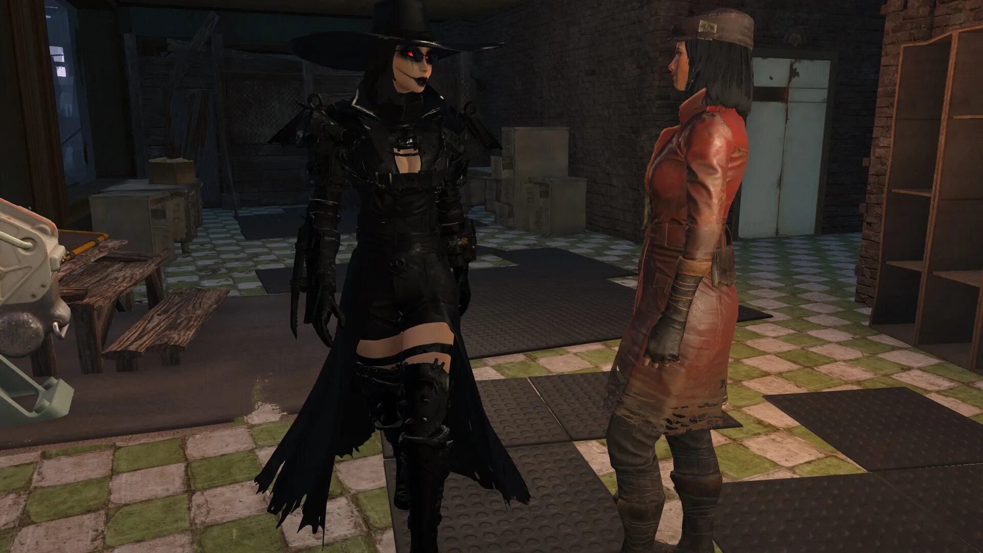 Fallout 4 броня охотника института. Skyrim броня ведьмы. Моды на mcpe ведьмы. 10. Мод на ведьм.