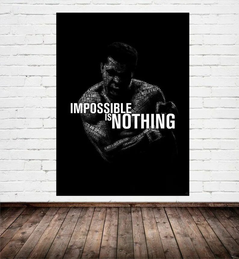 So it is impossible. Impossible is nothing реклама адидас. рисунок impossible is nothing. обои impossible is nothing.
