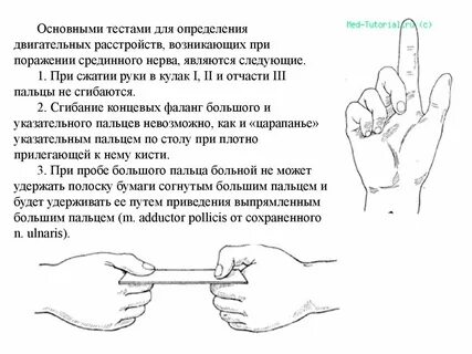 Тест большого пальца