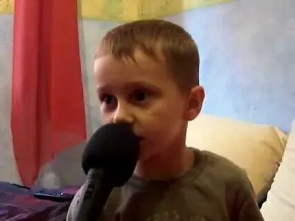 Песня мальчика 4 лет