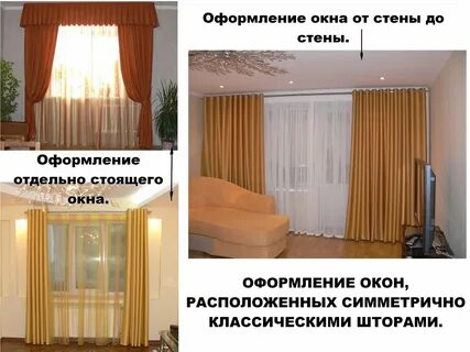 На каком расстоянии вешать карнизы штор