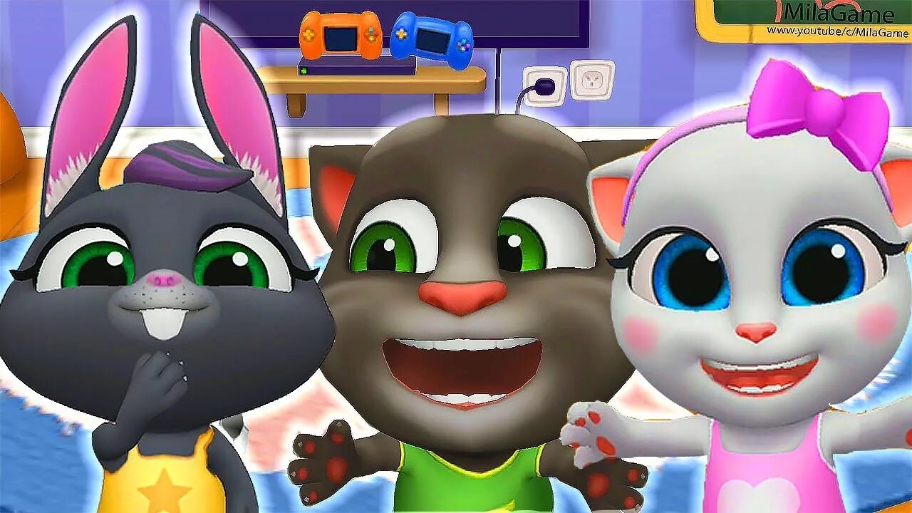 Правда о говорящем томе. Том 2 Анджела Хэнк Джинджер Бен. Игра talking Tom friends Анджела. Том и друзья Бекка и Анджела. Игра talking Tom friends Бекка.