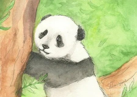 Как нарисовать большую панду