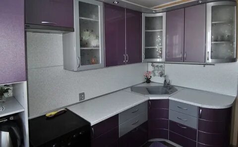 Кухни 7 кв угловые