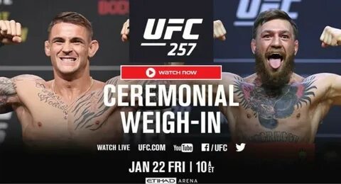 Ufc 257 трансляция
