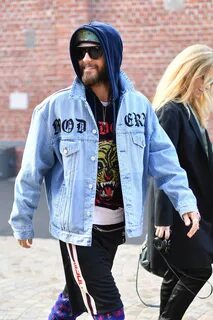 vicolo Come Artù jared leto jeans Brillante Deviazione marsupio