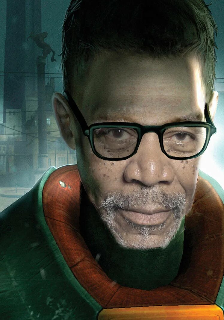 Freeman half life. Морган Фримен half Life.