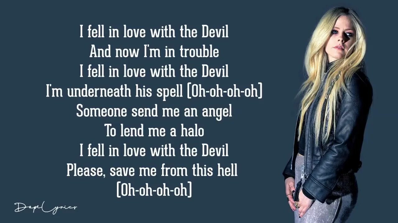 Песня the devil in i. I fell in love with the devil аврил лавин. avril lavigne love devil. i fell in love. avril lavigne im with you.