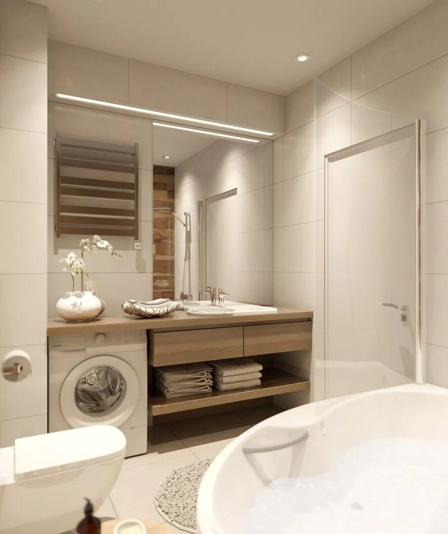 Современная ванная. Стильные Ванные комнаты. Ванна в современном стиле. Ванная комната в современном стиле. Светлая современная ванная комната