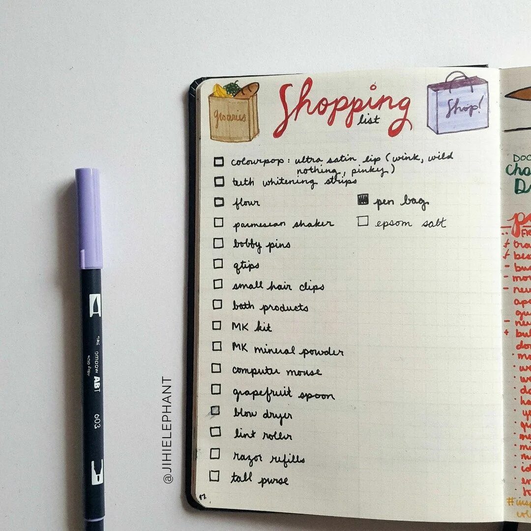 Lists journal. Булет джорнел. списки bullet journal. список покупок для ежедневника. списки для ежедневника.