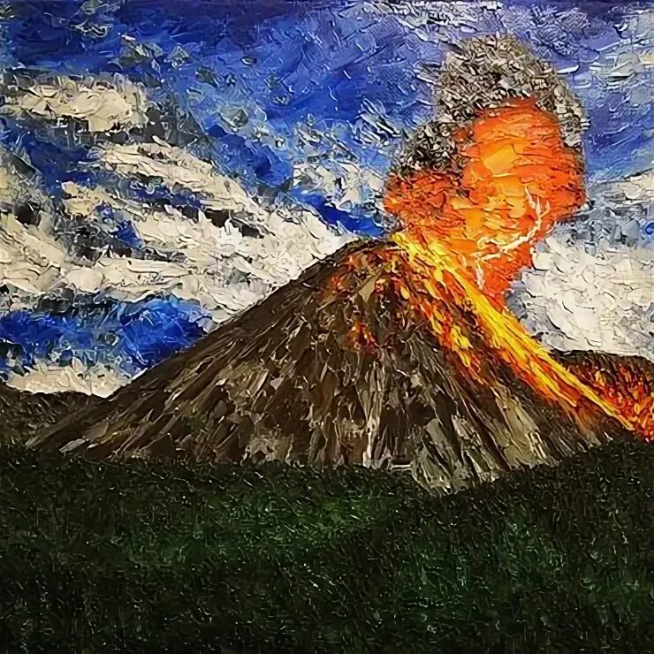 Юхан кристиан даль извержение везувия. Вулканы в искусстве. Вулкан маслом. Вулкан этна картина. Санторини вулкан извержение.