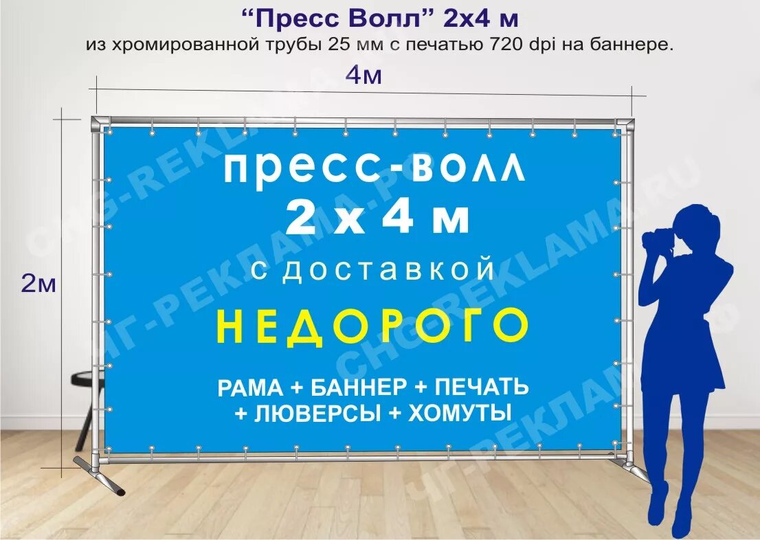 Баннер на раме. Пресс Волл. Пресс Волл на люверсах. Пресс Волл 2х2. 2 половина баннера