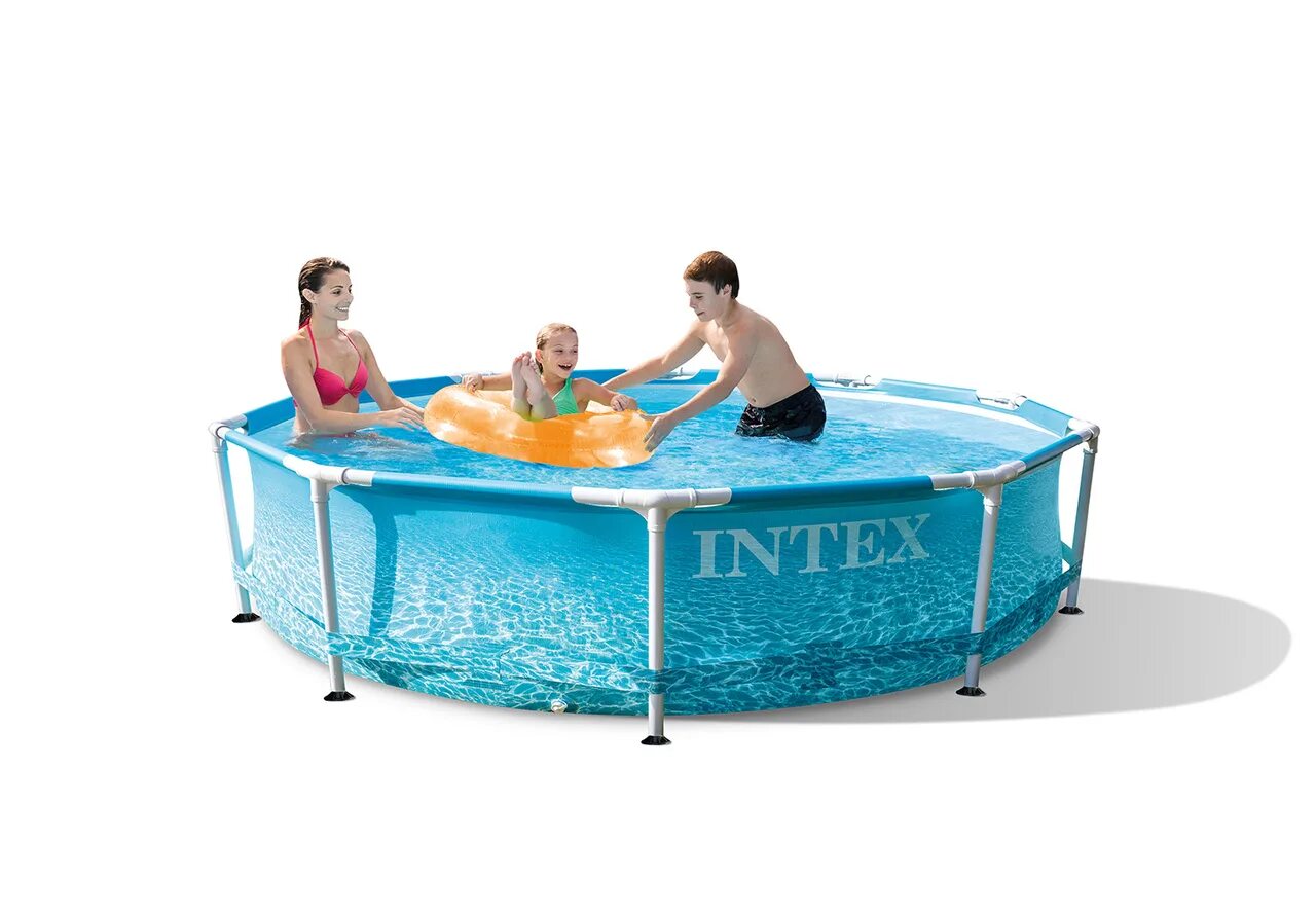 Intex каркасный бассейн metal frame 305х76см beachside. Бассейн intex 305х76см. бассейн интекс 305х76 каркасный. бассейн интекс 305 76. intex 305 76 каркасный.