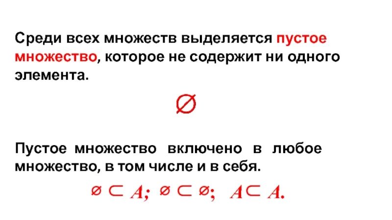 Множество элемент множества пустое множество. Пустое множество принадлежит множеству. Свойства пустого множества. Подмножество пустого множества. X принадлежит пустому множеству.