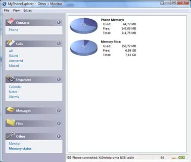 Myphoneexplorer как транслировать экран
