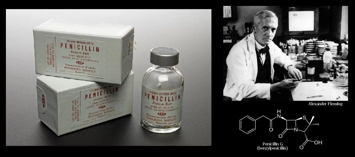 1928 год пенициллин