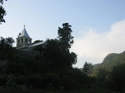 Абхазия монастырь златоуста
