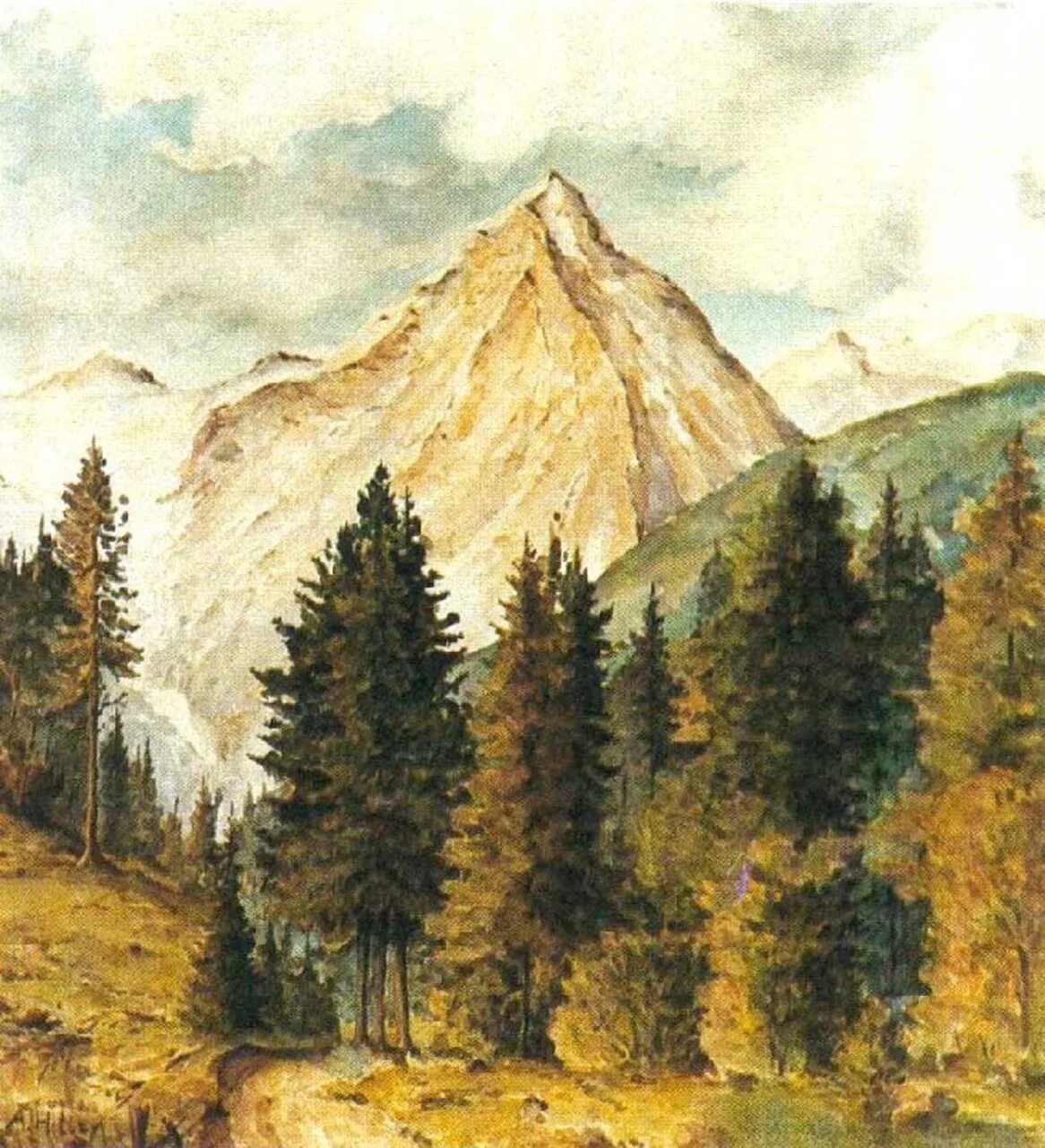 Рисунок к стиху по горам две хмурых тучи. Горы рисунок для детей. Гора эверест раскраска. Горный пейзаж раскраска. Стих я полонский по горам две хмурых тучи.