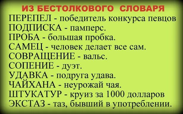 Бестолковый текст