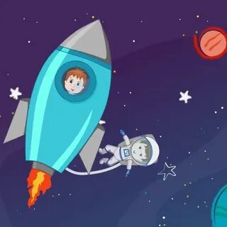 Детям про день космонавтики видео
