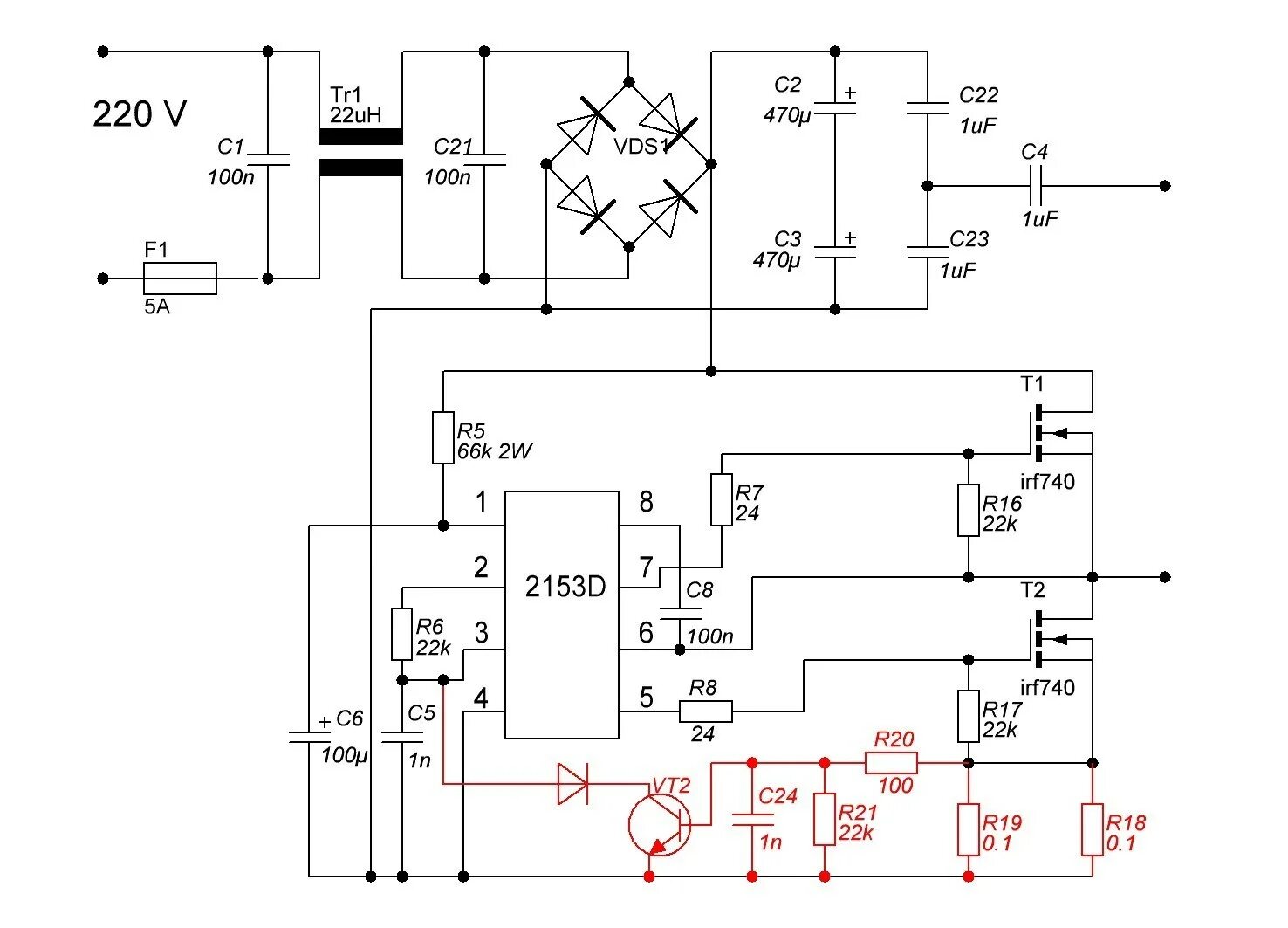Схема мощного импульсного блока питания 12в. Импульсный блок питания 12в для усилителя. Импульсный блок питания блок питания 12 вольт схема. Импульсный блок питания на ir2153.