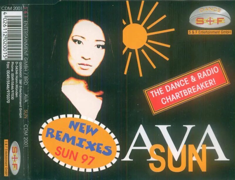 Maxi cd. Ava Sun 1996. 2001 - Forever (CDM). Sandra 2001 - Forever (CDM). Ava - Sun, mp3 collection.