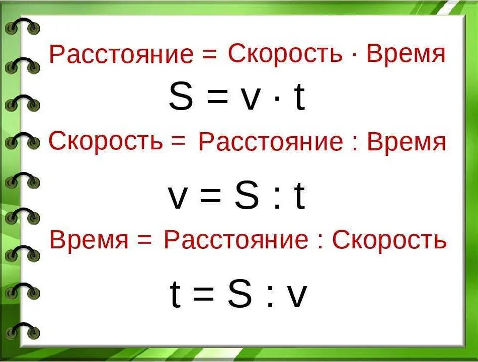T в математике 4 класс. Как найти скорость время и расстояние формулы. формулы нахождения скорости времени и расстояния. формула нахождения скорости 4 класс. формула скорости времени 4 класс.