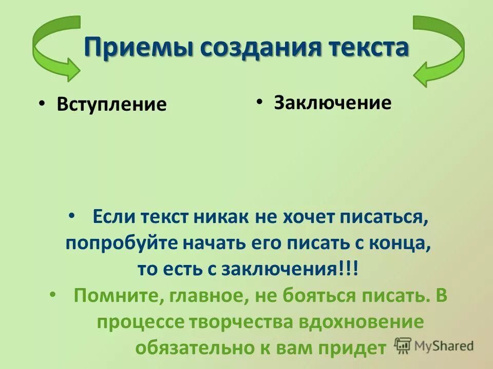 Как писать попробывать