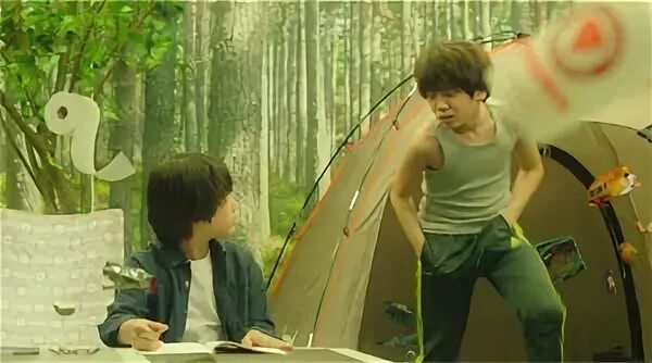 Near time. Vanishing time: a boy who returned.