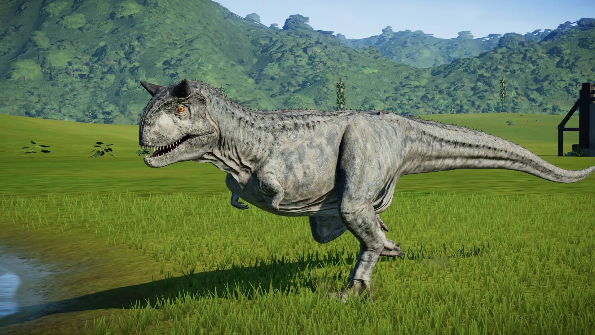 Карнотавр мир. Jurassic World Evolution Карнотавр. Карнотавр Jurassic World Evolution 2. Carnotaurus Jurassic World Evolution. Jurassic World Evolution 2 Carnotaurus.