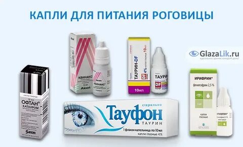 Капли для роговицы