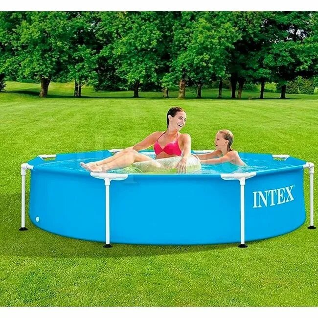 Круглый бассейн интекс. Бассейн intex easy set 28158. бассейн intex easy set 28130/56420. бассейн intex 305х76см. бассейн надувной easy set 305х76.