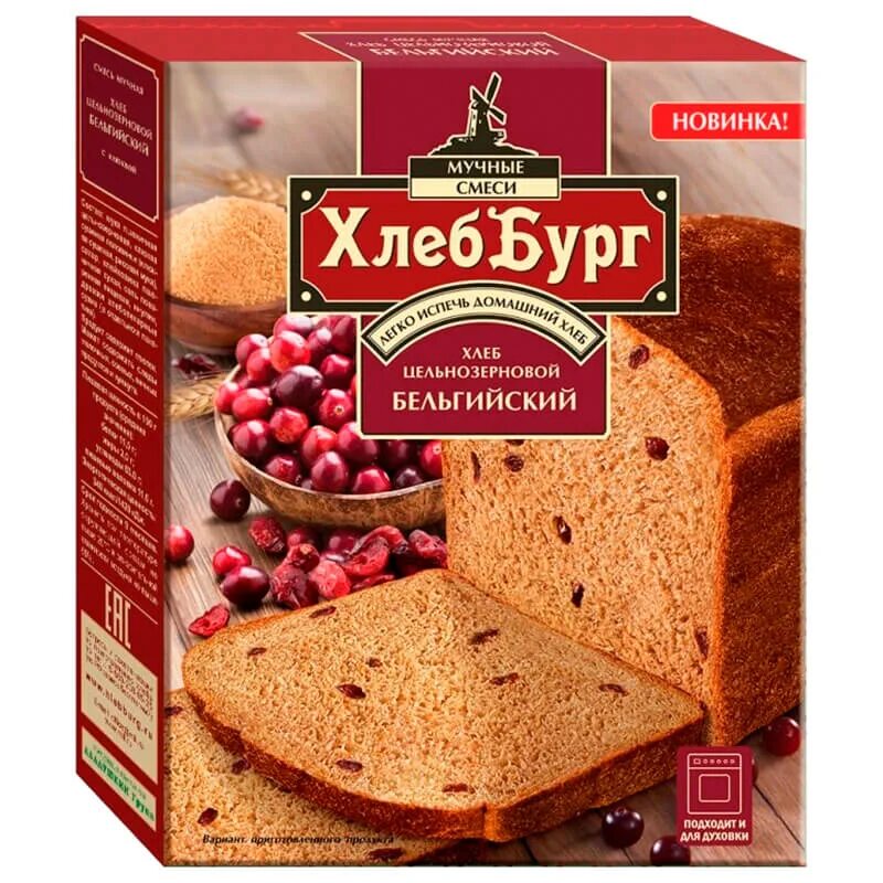 Готовые смеси для хлеба в хлебопечке