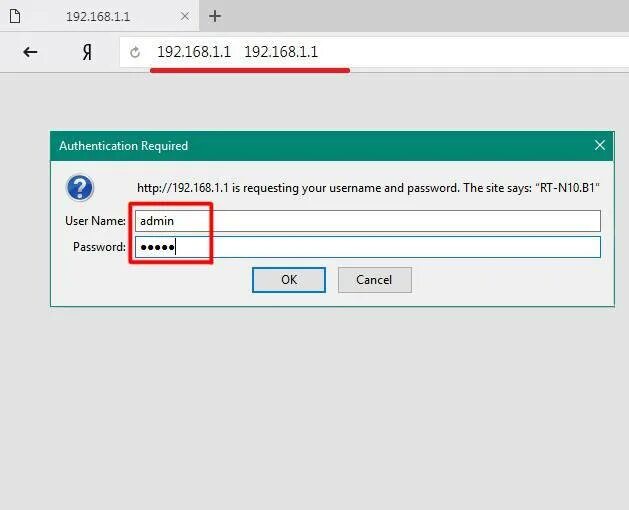 Host 192.168 1.1