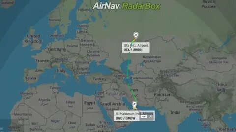 Сколько на самолете от москвы до дубая