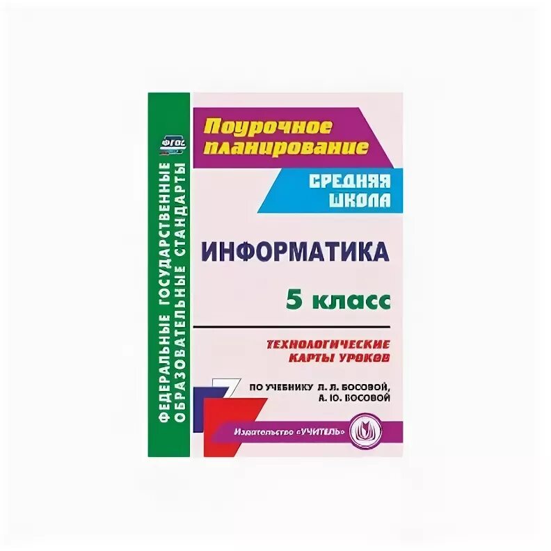 Карты уроков информатики