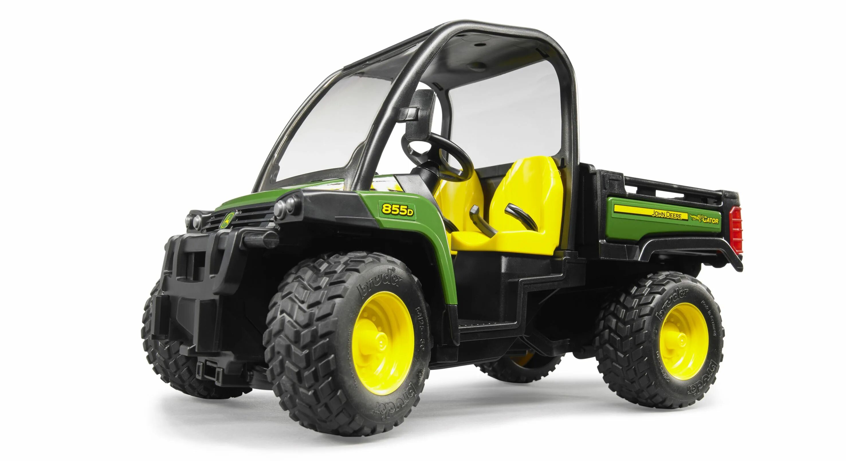 Игрушки брудер купить. John Deere Gator 855d. John Deere Gator XUV 855d. Брудер мини самосвал 02490. John Deere Gator 855d UTV.