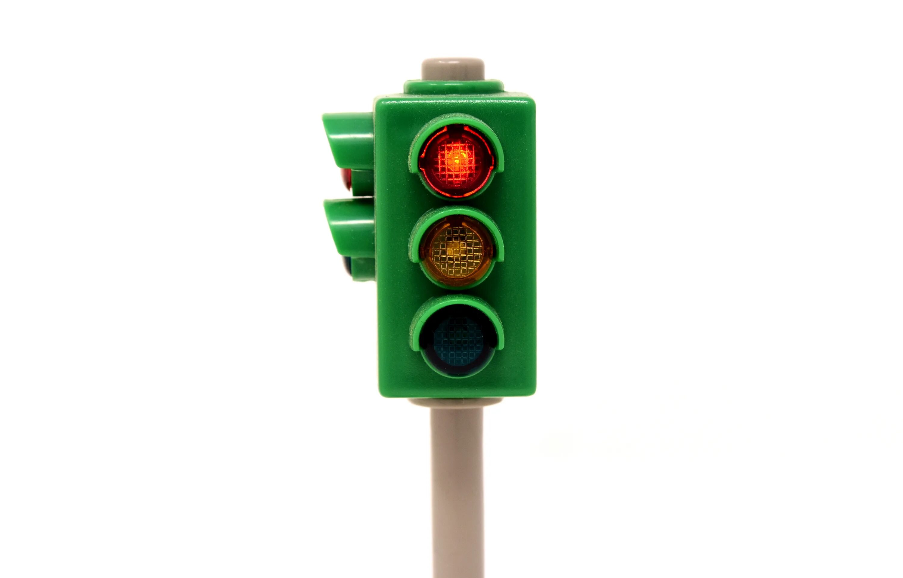 Turn right the traffic lights